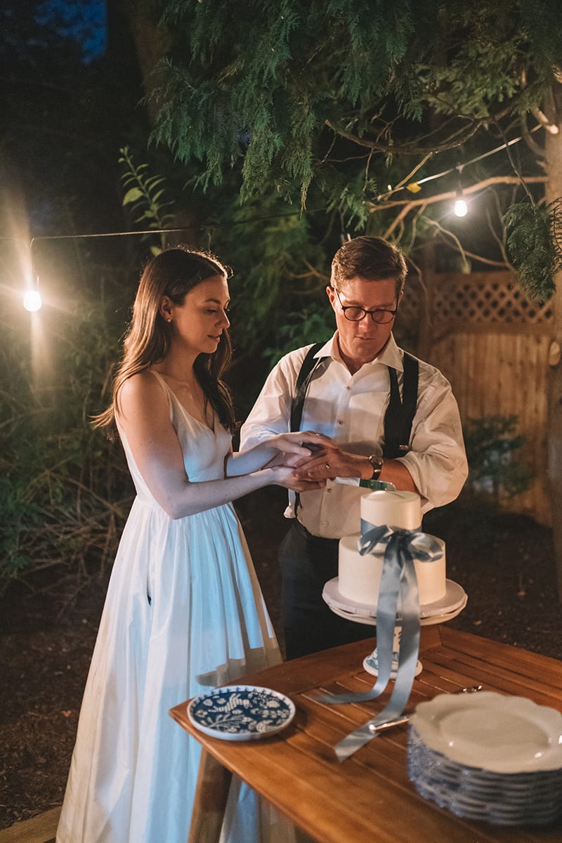 backyard wedding