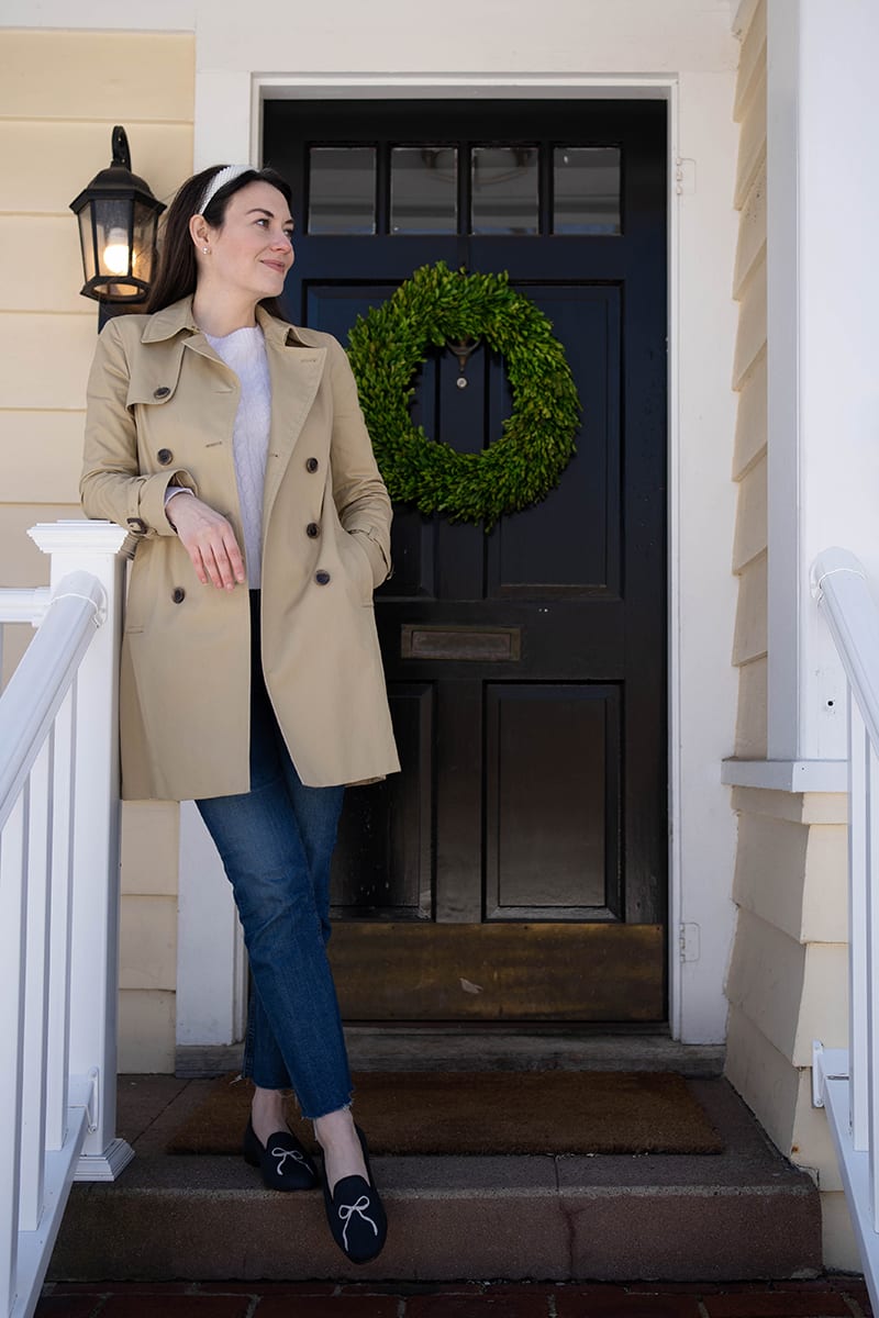 SPRING, IS THAT YOU? j.crew trench coat