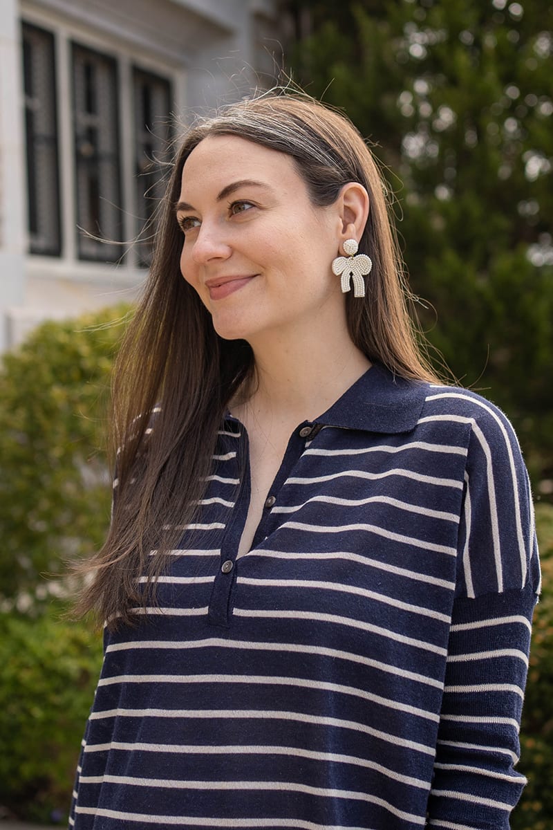 striped top from Tuckernuck