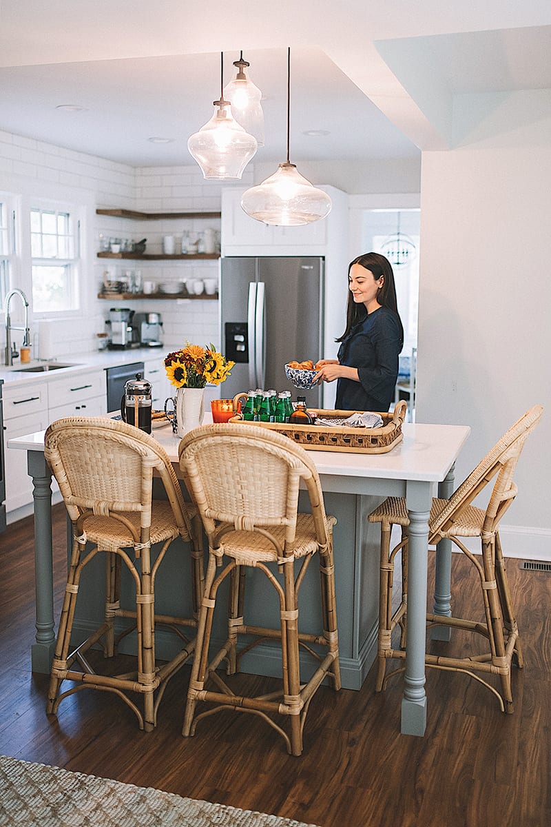 Serena & Lily bar and counter stools