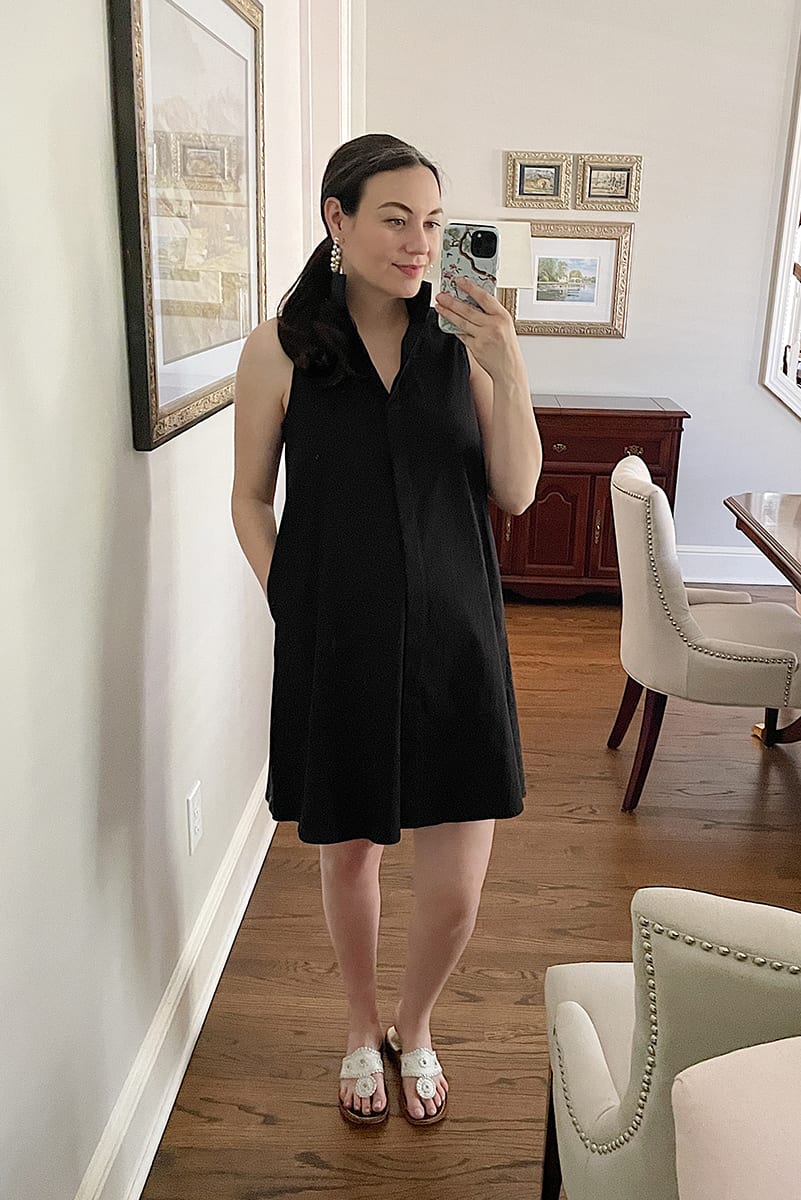 Black Sleeveless Charlie Dress