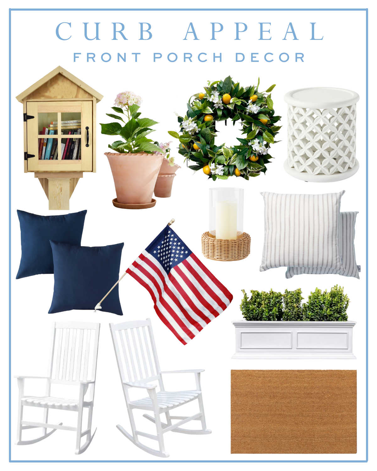 front porch decor ideas