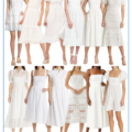 White graduation dresses