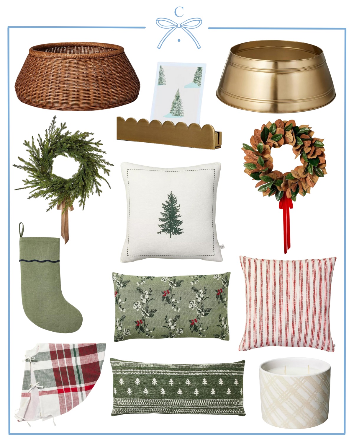 inexpensive christmas decor from target studio mcgee magnolia hearth & hand 