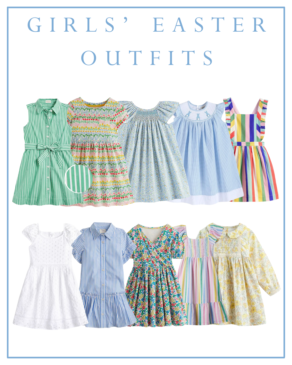 childrens easter outfits for girls